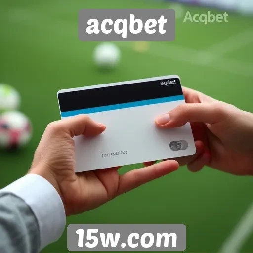 Métodos de pagamento aceitos no acqbet
